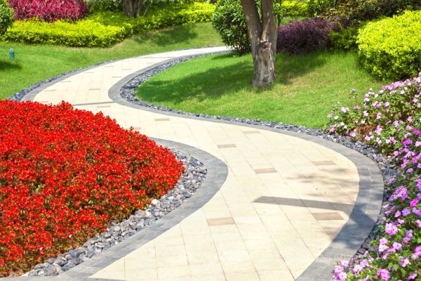 Garden Walkway Installation in Sarasota