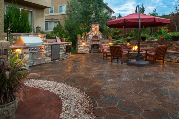 Stone Patio Construction in Sarasota